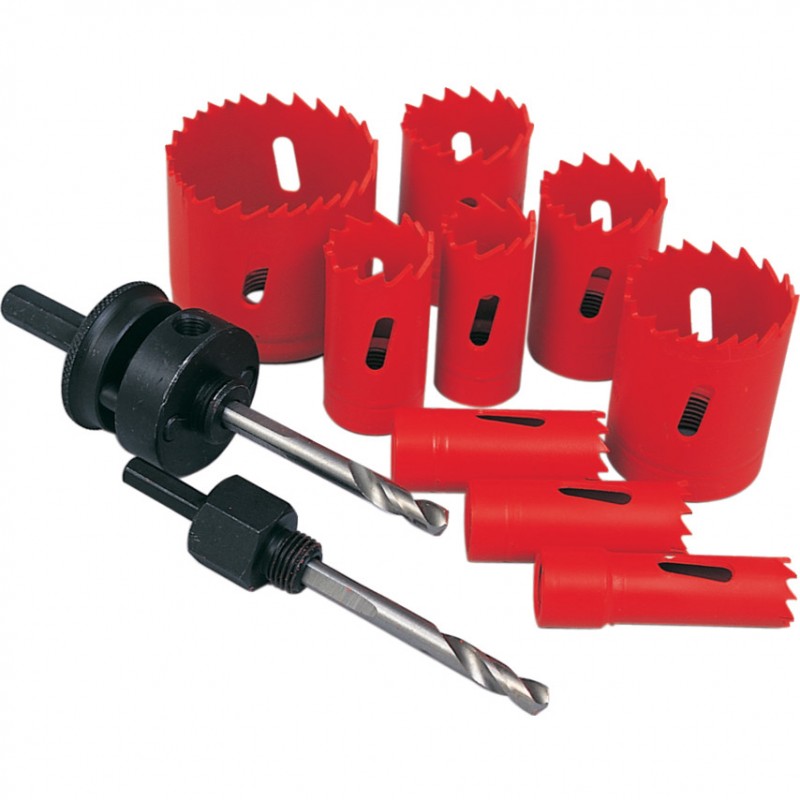 Kennedy.HOLESAW KIT IN PLASTIC TUBE 11-PCE