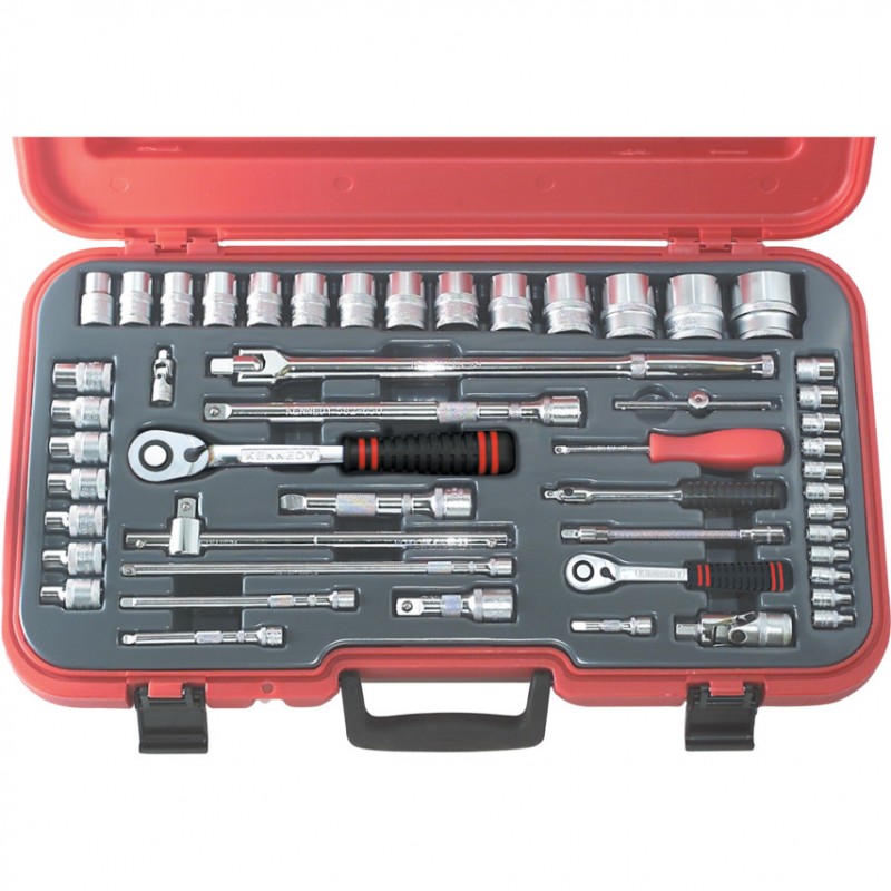 Kennedy-Pro.50PC 4-36mm SOCKET SET 1/4-1/2