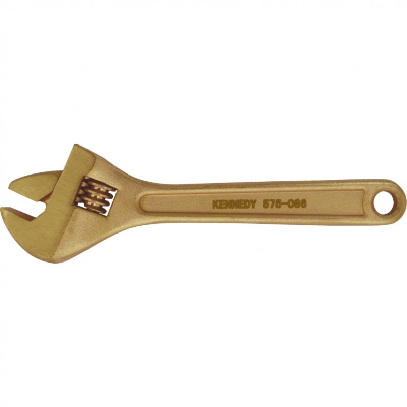 Kennedy.150mm SPARK RESISTANT ADJUSTABLE WRENCH Be-Cu
